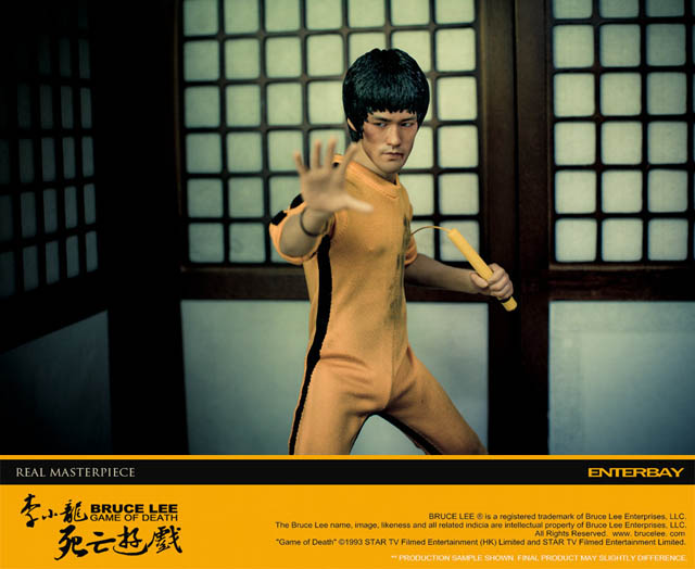 bruce lee game of death figure