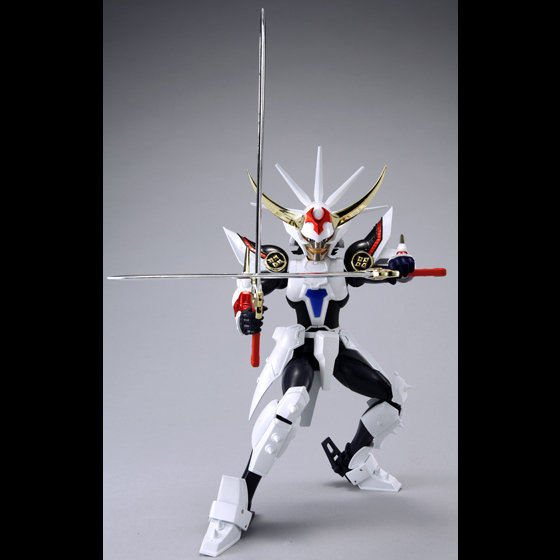 SENTINEL VS BANDAI - 5 Samurai Troopers Yoroiden Ryo Kikoutei Rekka White  Armor Ronin Warriors 