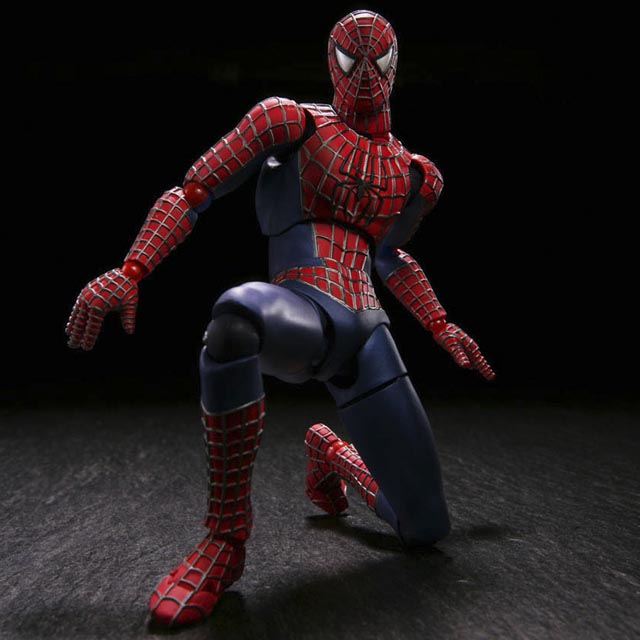 Sci-fi Revoltech - The Amazing Spiderman (sam Raimi Version) - New Pics 