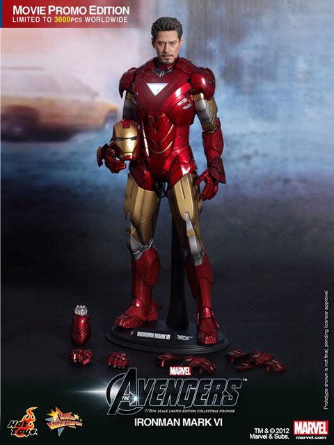 The Avengers: Iron Man Mark VI Limited Edition Collectible Figurine by ...